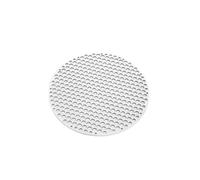 IRFHDCX Barbacoa Portatil Red de Barbacoa Simple Acero Inoxidable | Rejilla redonda for hornear de metal de 18-30 cm, parrilla de malla for barbacoa a prueba de herrumbre, Picnic(22cm)