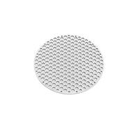 IRFHDCX Barbacoa Portatil Red Redonda for Barbacoa de Acero Inoxidable | Parrilla antiadherente resistente al calor for uso con rejilla de malla for barbacoa(26cm)