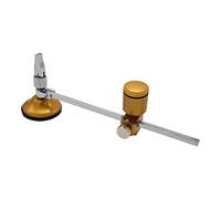 Irfora Cortador de cristal circular resistente con 54 mm de diámetro de la ventosa, radio de corte de 1,5 - 12 pulgadas, cilindro de aceite, cortador circular de cristal ajustable