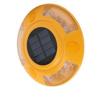 Irfora Luz Solar para Carretera con Alta Luminosidad y IP68 (White Light) | Energía solar automática, Aleación de aluminio duradera, Diseño resistente a la intemperie, Visibilidad de 800 m