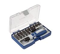 IRIMO Juego de 32 puntas de 1/4" con destornillador portapuntas