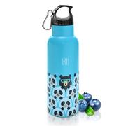 IRIS BARCELONA Botella Infantil Térmica 500 mL, Acero Inoxidable de Doble Pared Aislante 9 h, Sin BPA, Ideal para Cole, Guarderías, Excursiones y Viajes