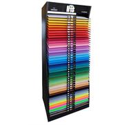 Iris Kit de Cartulinas Surtidas con Expositor de 42 Estantes 50x65 cm