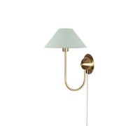 Globen Lighting Lámpara de pared Iris Verde