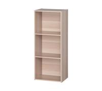 Iris Ohyama, Armario de Almacenamiento/Estante de Almacenamiento//Armario con Estante/Organizador de Escritorio, Diseño,Modular, Oficina, Casa - Office Basic Rack - CX-3FN - Marrón Claro