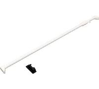 Iris Ohyama, Barra telescópica, almacenamiento, Multifuncional, 110 - 190 cm, sin perforación, baño, vestidor - Telescopic Stick H-NPJ-190 - Blanco