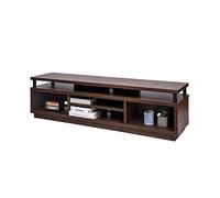 IRIS OHYAMA Soporte TV Cabinet Middle OTS-150M Para Pantallas Hasta 65 Pulgadas, 5 Estanterías, Salida De Cable, Color Marrón, Estilo Contemporáneo, Ideal Para Dormitorio O Salón