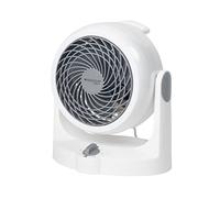 Iris Ohyama, ventilador silencioso - Woozoo - HD15N, plástico, blanco, 34 W, 13 m², 24,1 x 17,5 x 26,6 cm