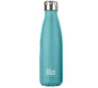 Irisana Botella Bbo Termo Acero Inoxidable y Funda 350 ml Turquesa