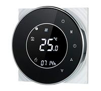 Irishom Termostato Wi-Fi para caldera de gas, termostato digital, programable, pantalla LCD táctil con retroiluminación y función de control de voz, cronotermostato BHT-6000-GC