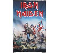 Iron Maiden The Trooper Unisex Bandera Multicolor 100% poliéster