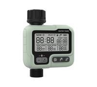 IRRIGATECH Programador de Riego Automático 1/2”-3/4” Temporizador Digital, Rain Delay, Modo Auto/Manual 1s-99min Frecuencia 1h-15 Días, Pantalla LCD, Bloqueo Infantil.