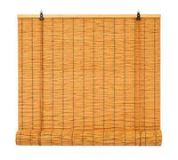 IRUGS Estor de Bambú para Exterior en Terraza y Pérgola, Persiana Enrollable con Privacidad y Luz Filtrada para Porche, Balcón, Jardín y Cenador(100 Ancho x 200 Alto cm)