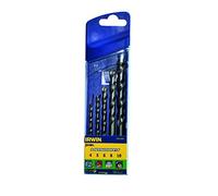 IRWIN 10501892 - Juego serie Masonry, 5 uds.: 4/5/6/8/10 mm