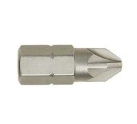 Irwin 10504342 - pozidriv pz2 tin - 1/4 pulgadas/25 mm, 10 uds.