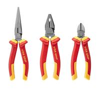 IRWIN 10505519 - Juego de 3 unidades (corte diagonal de 6 pulgadas/150 mm, Alicate de boca larga de 8 pulgadas/200 mm, Alicate universales de 7 pulgadas/175 mm)