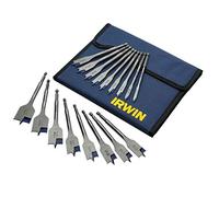 Irwin Blue Groove - Juego de puntas planas (4 unidades, 17 piezas)