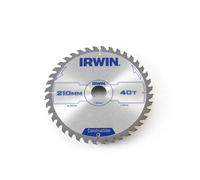 Irwin - disco sierra circular 210mm/40t