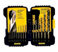 Irwin herramientas industriales fraccional longitud Jobber índice de Metal Brocas de vástago recto