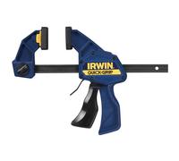 IRWIN T506QCEL7 bar clamp 15 cm in Black, Blue, Yellow - perfect for secure gripping; 1 piece included, ideal for woodworking or general clamping needs, enhancing stability and control in your project