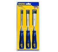 IRWIN TM444S3 - Formón M444, juego 3 uds - 13, 19, 25 mm en estuche
