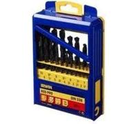 Irwin Juego de brocas HSS DIN-338 para metal 19 piezas