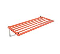 ISCBAFYX Estantería de garaje de metal montada en la pared de alta resistencia, estante de almacenamiento flotante para herramientas, estantes de almacenamiento, cobertizo para sótano, almacén, cocina
