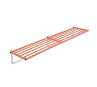 ISCBAFYX Estantería de Garaje de Metal montada en la Pared para Trabajo Pesado Estante de Almacenamiento Flotante para Herramientas Estantes de Almacenamiento Cobertizo para sótano Almacén y despensa