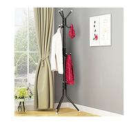 ISCBAFYX Perchero Independiente Árbol C Rack con 12 Ganchos Sombrero Soporte De Exhibición De Ropa para Sala De Estar Perchero De Madera para Colgar C Y Muebles para El Hogar