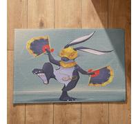 Isdreem Alfombra Antideslizante Cocina Felpudos Antideslizantes Linda Caricatura Escalera Interior Baratos Secado Rápido, 45x75Cm