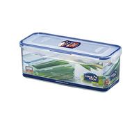 Lock&Lock Juego de 2 botes de almacenamiento HPL844 rectangular 2L apto microondas y congelador