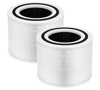 isinlive 2 paquetes de filtros de repuesto H13 Core P350-RF True HEPA compatibles con el purificador de aire LEVOIT Core P350, repuesto de filtro HEPA 3 en 1 de grado H13 de alta calidad