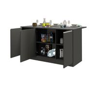Isla de cocina modular en madera nobilitada