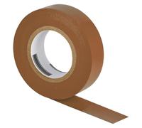 ISOLATECH 1 Rollo cinta aislante PVC Marrón 19mm x 20m x 0,15mm