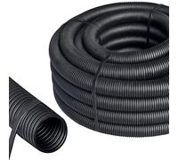 ISOLATECH Tubo Corrugado sin Ranura DI Ø16mm DE Ø20mm x 2m Negro