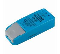 Isoled Transformador para lámparas LED 112669, 12 V de Corriente alterna, 0-105 VA, Ajustable, plástico, 105 W, Azul, 11,3 x 4,4 x 2,8 cm