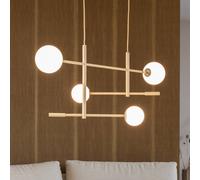 IT´S ABOUT ROMI IT'S ABOUT ROMI Lámpara colgante Copenhagen, beige, cristal, giratoria