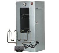 ITA Ahumador electrico 7000 81x28x40 cm con Ventana - Ahumadero Profesional con Termómetro - Metal Galvanizado, Anticorrosivo, Duradero - Fumador para Carne, Pescado, Salchichas