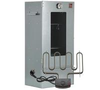ITA Ahumador electrico 7002 81x29x40 cm de acero inoxidable con Termómetro - Resistente a la Corrosión, Duradero - Ahumadero Premium para Carne, Pescado, Queso, Salchichas