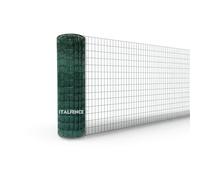Italfence - Malla metálica electrosoldada Ø2,30mm, galvanizada y plastificada, 25m (Todas las alturas) [175cm]
