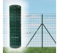 Italfence - Malla metálica para cercado Ø2,30mm, malla electrosoldada galvanizada y plastificada, 25m (Todas las alturas disponibles) [100cm]