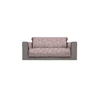 Italian Bed Linen Funda Cubre sofá Antideslizante Glamour de Poliéster, Burdeos, 2 plazas Maxi