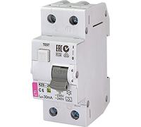 Italweber 2173222 Curva C Clase A Interruptor Diferencial con Protección contra Sobrecorriente, 10A, 30mA, 1 Neutro Polo