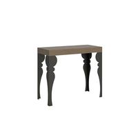 Itamoby - Consola extensible (90 x 40/300 cm), color gris