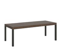 Itamoby Everyday Premium - Mesa extensible (200/304 x 90 cm), color nogal