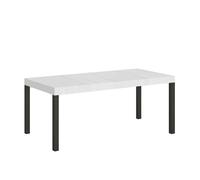 Mesa Extensible 90x160/264 Cm Everyday Premium Estructura Fresno Blanco Antracita