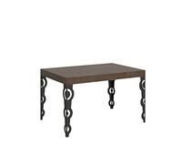 Itamoby Karamay - Mesa extensible (140/224 x 80 cm), color gris