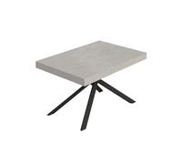 Itamoby Mesa extensible 120/380 x 90 cm Niket cachemira patas antracita