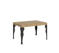 Itamoby Mesa extensible 120/380 x 90 cm Paxon roble naturaleza patas antracita