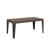 Itamoby Mesa extensible 200/304 x 90 cm Flame nogal patas antracita